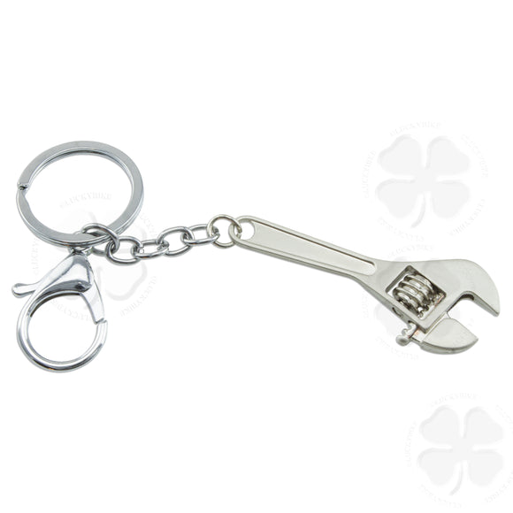Angoily 4pcs Mini Wrench Key Chains Small Spanner Key Rings Adjustable Nut  Wrench Alloy Machine Tools Model Key Holder for Backpack Wallet Bag Pendant  - Amazon.com